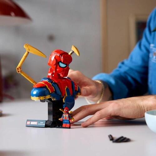 LEGO Marvel Iron Spider-Man buste - 76326 - 379 dele