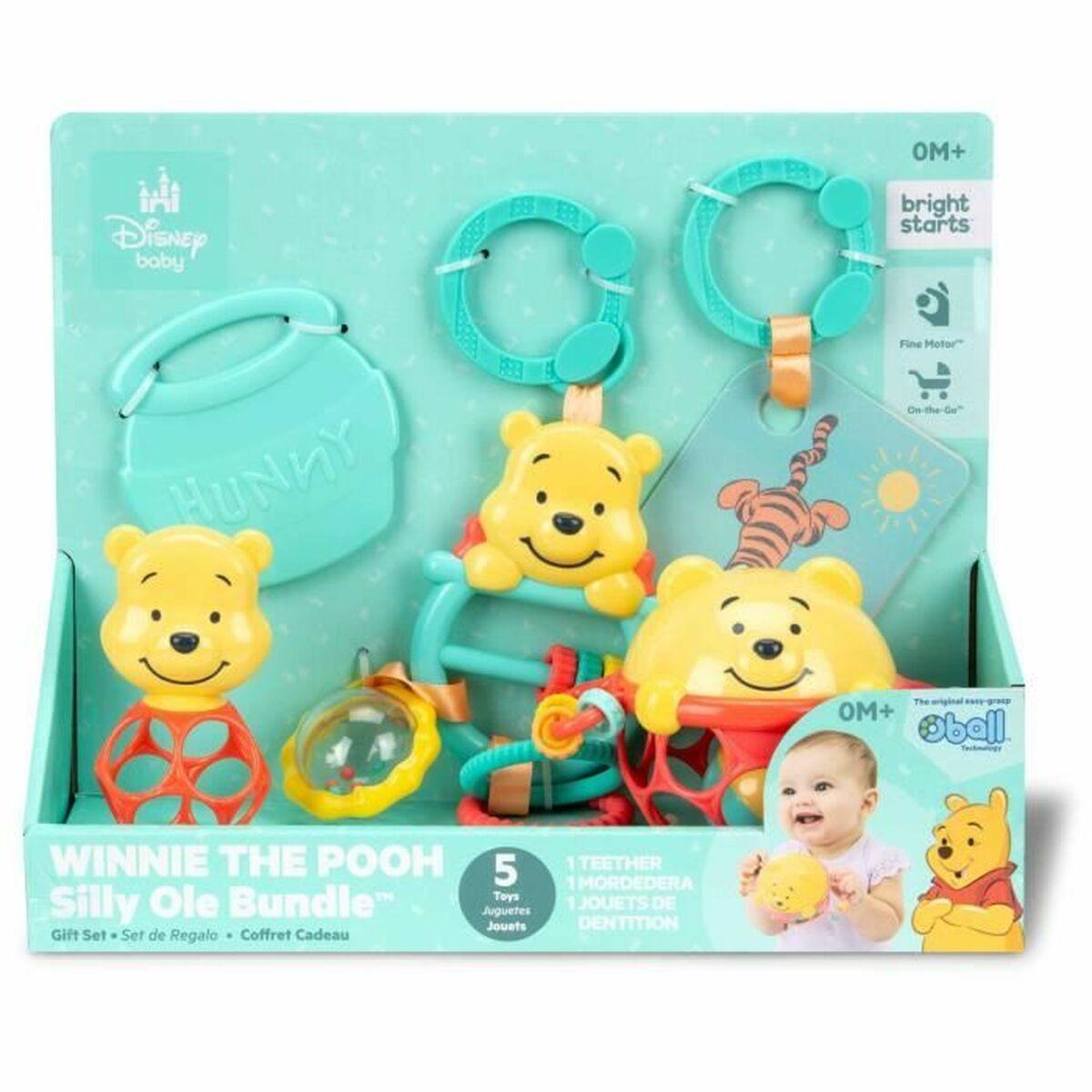 Disney Baby Winnie the Pooh - sanselegetøjssæt, 5 dele, multifarvet