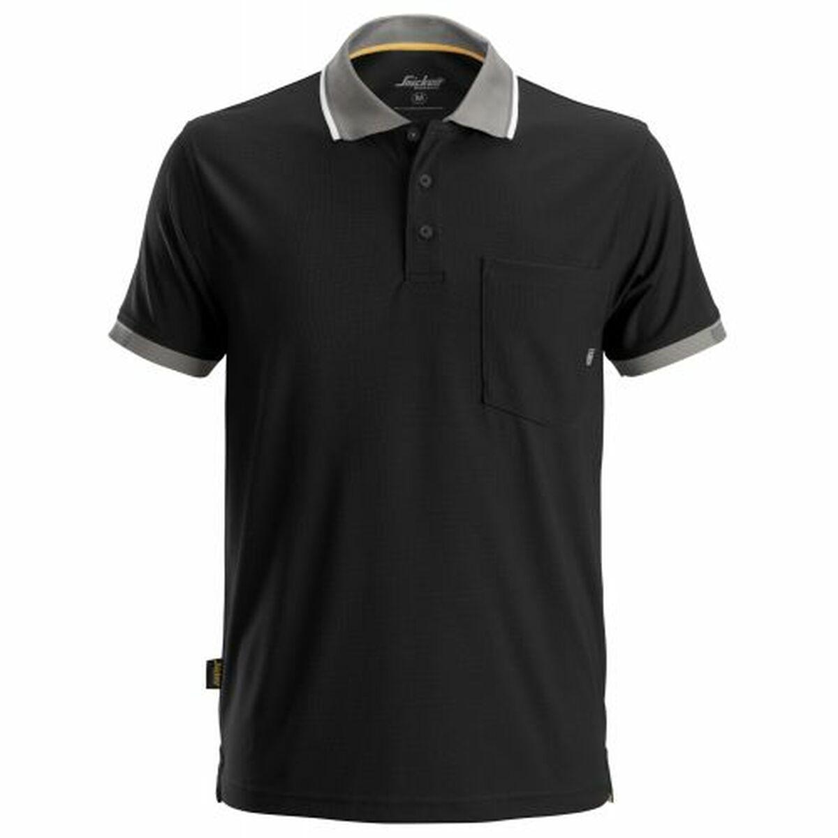 Snickers AllroundWork 37.5 Polo 2724 - Black / M - Poloshirt - Herre - Overdele