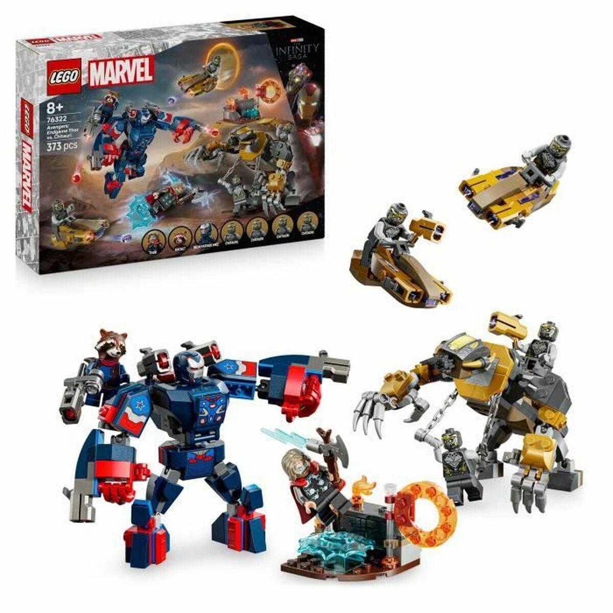 LEGO Marvel 76322 Endgame - Thor vs. Chitauri byggesæt (373 dele)