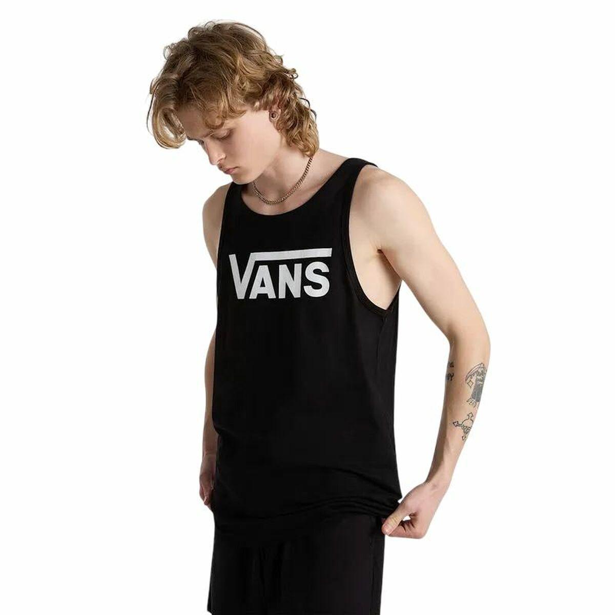 Vans Mn Classic Tank top til mænd - Sort/Hvid (S)