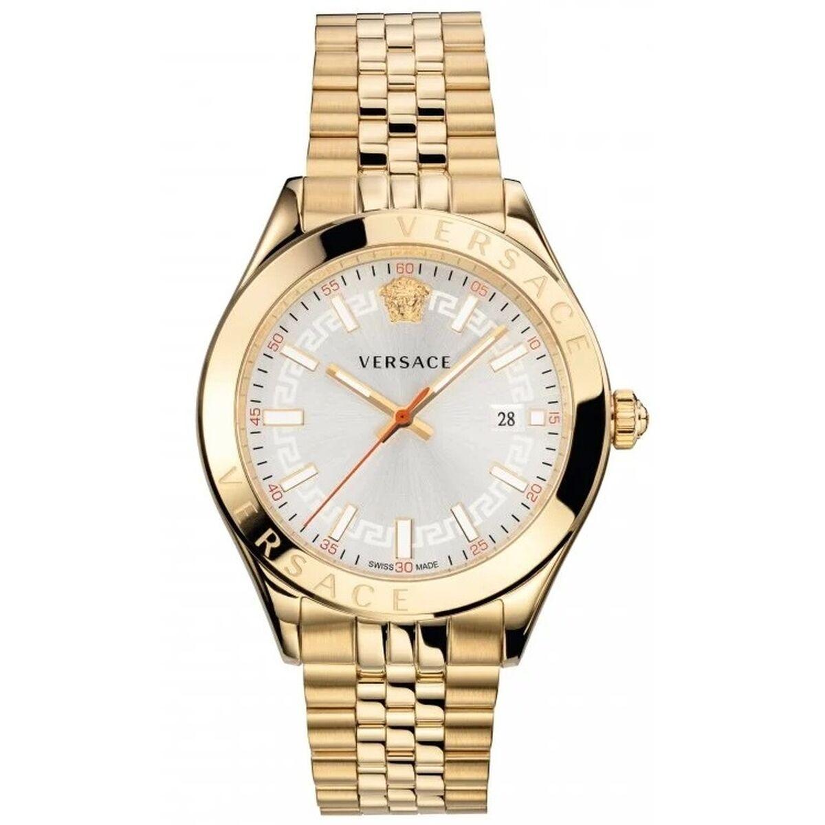 Versace Hellenyium 3H herreur - rustfrit stål, dato