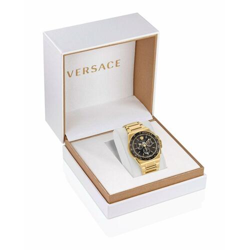 Versace GRECA EXTREME herreur Ø 45 mm - rustfrit stål, kronograf, 5 atm
