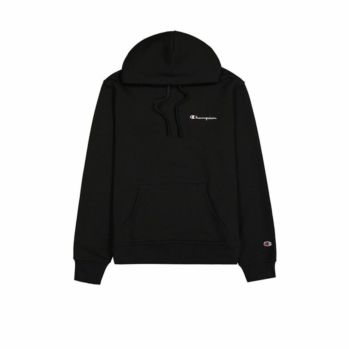 Champion hættetrøje til mænd - Hooded Sweatshirt 220258 NBK, sort (L)