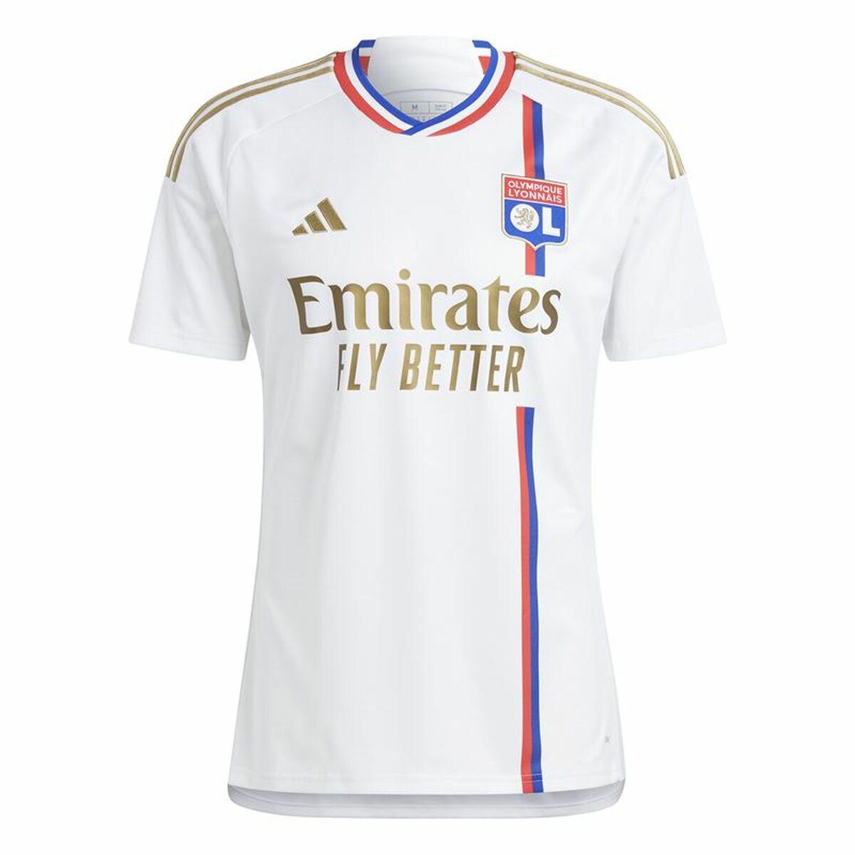 Adidas Olympique Lyon hjemmebanetrøje - S