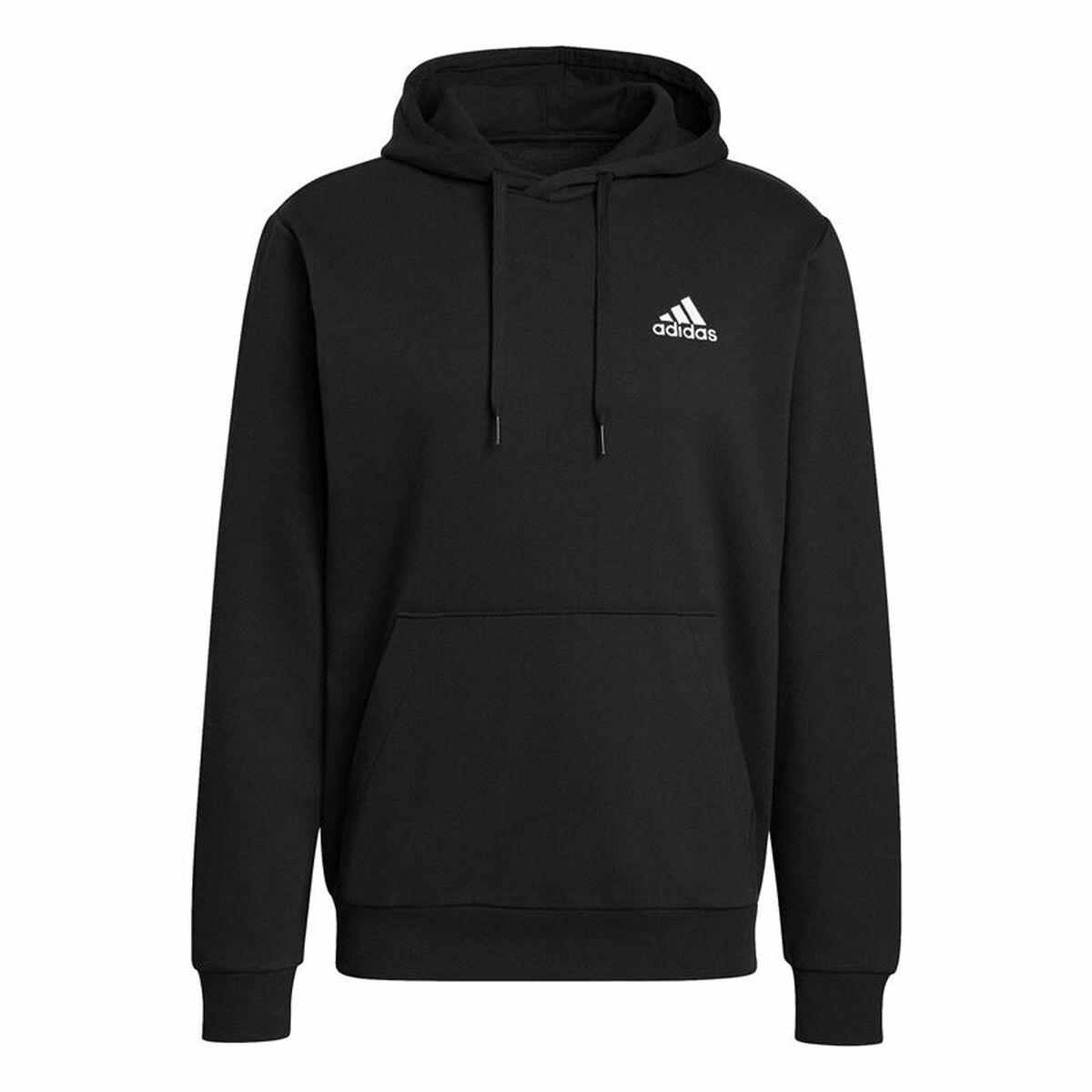 Adidas Feelcozy hættetrøje til mænd - sort, 3XL