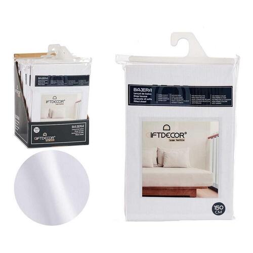bundplastik Hvid Enkeltseng (90 x 200 cm)