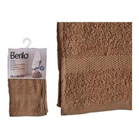 badelagen Polyester Bomuld Camel 90 x 150 cm