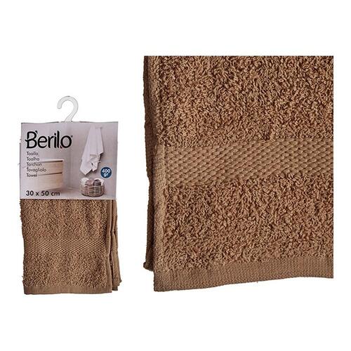 badelagen Polyester Bomuld Camel 90 x 150 cm