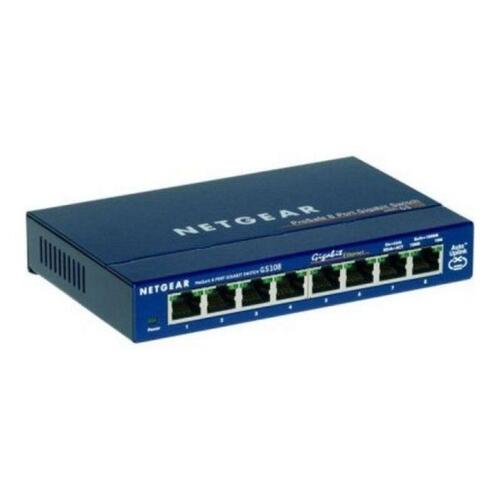 Switch til desktop Netgear GS108GE 8P Gigabit