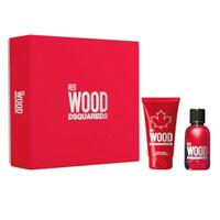 Parfume sæt til kvinder Dsquared2 Red Wood (2 stk)