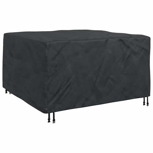 Overtræk til havemøbler Sort 150 x 150 x 75 cm 420D