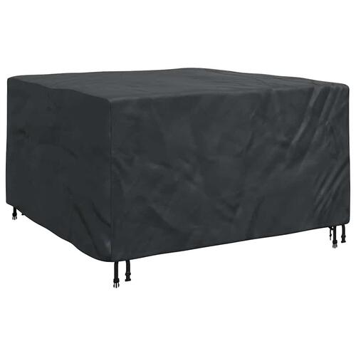 Overtræk til havemøbler Sort 150 x 150 x 75 cm 420D