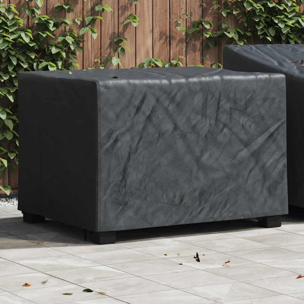 Udendørs møbelovertræk Sort 110 x 84 x 70 cm 210D Oxford Stof billede
