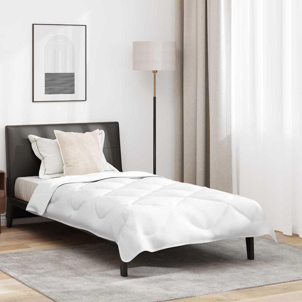 Dynebetræk Sæt med pude 2 stk Hvid Microfiber billede