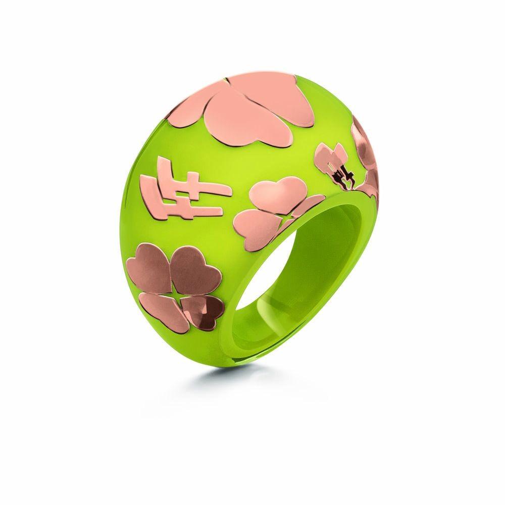 Ring til kvinder - grøn, str. 12