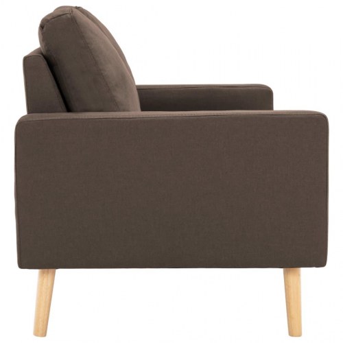 3-personers sofa stof brun