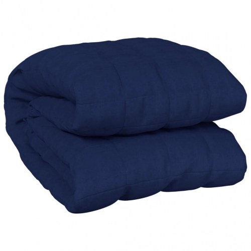 Tyngdetæppe 200 × 225 cm - 9 kg, blå bomuld