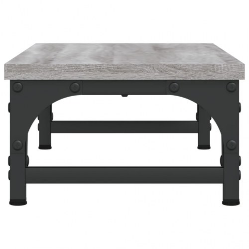 Skærmstander 55 × 23 × 14 cm i konstrueret træ - grå sonoma-eg