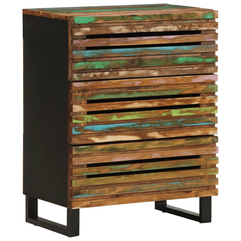 Skænk 60x34x75 cm massivt akacietræ billede