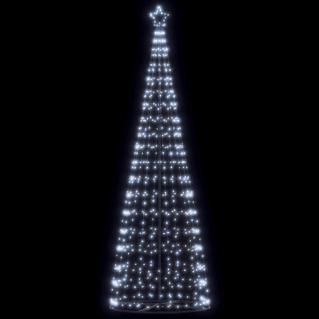 vidaXL LED-juletræ 550 LED'er 300 cm koldt hvidt lys