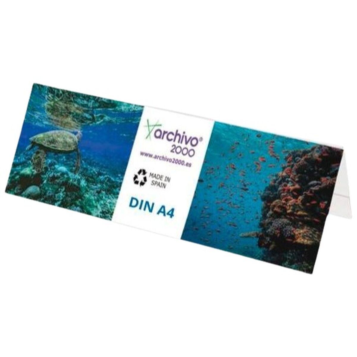 Dokumentholder A4 - Archivo 2000, gennemsigtig PET