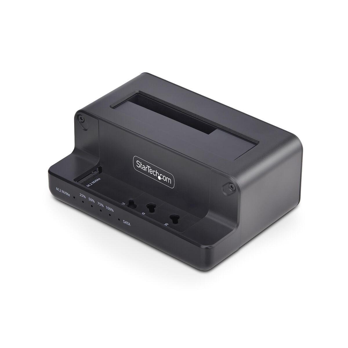 Ekstern harddisk-docking Startech N2-M2-SSD-DUPLICATOR - USB-C, sort billede