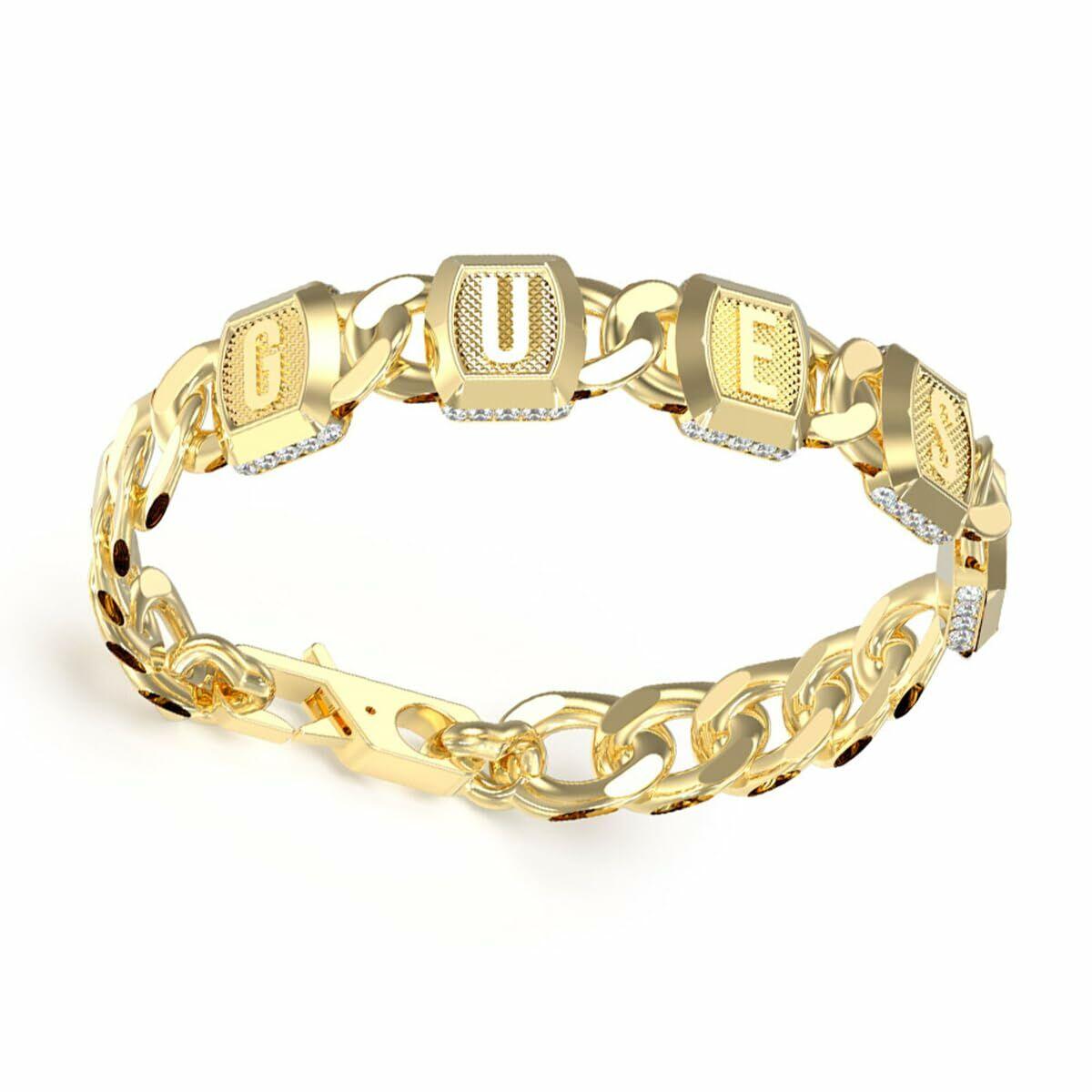 Guess JUMB05012JWYGS armbånd til kvinder - gylden billede