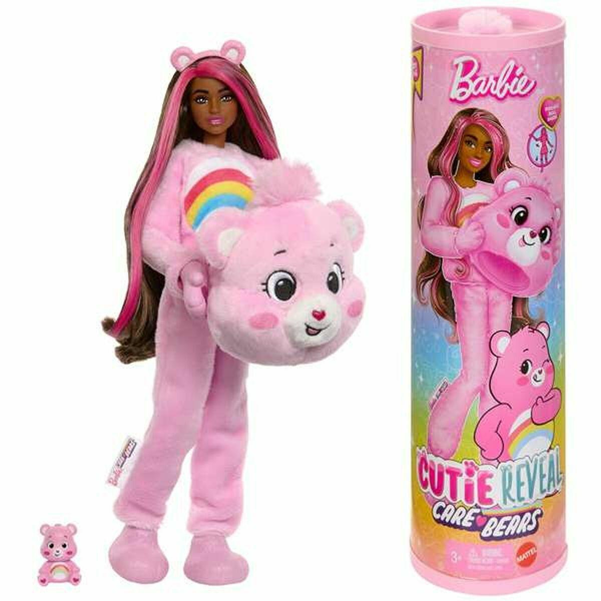 Dukke Barbie Cutie Reveal Care Bears - pink billede