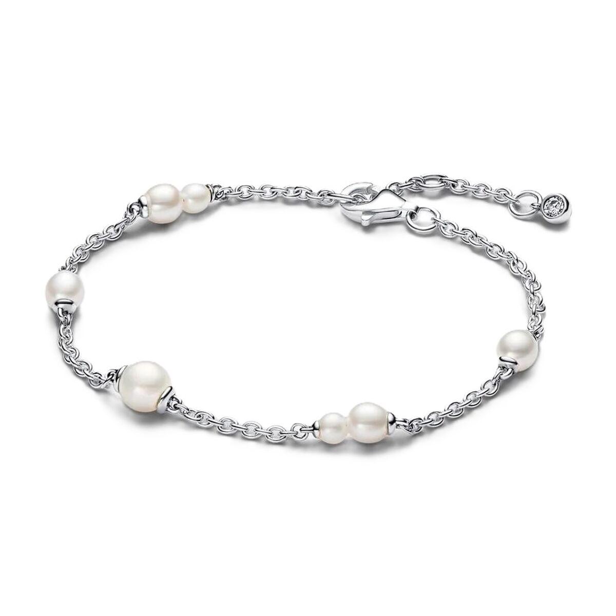 Pandora armbånd til kvinder 20 cm - sølvfarvet, sterling sølv 925 billede