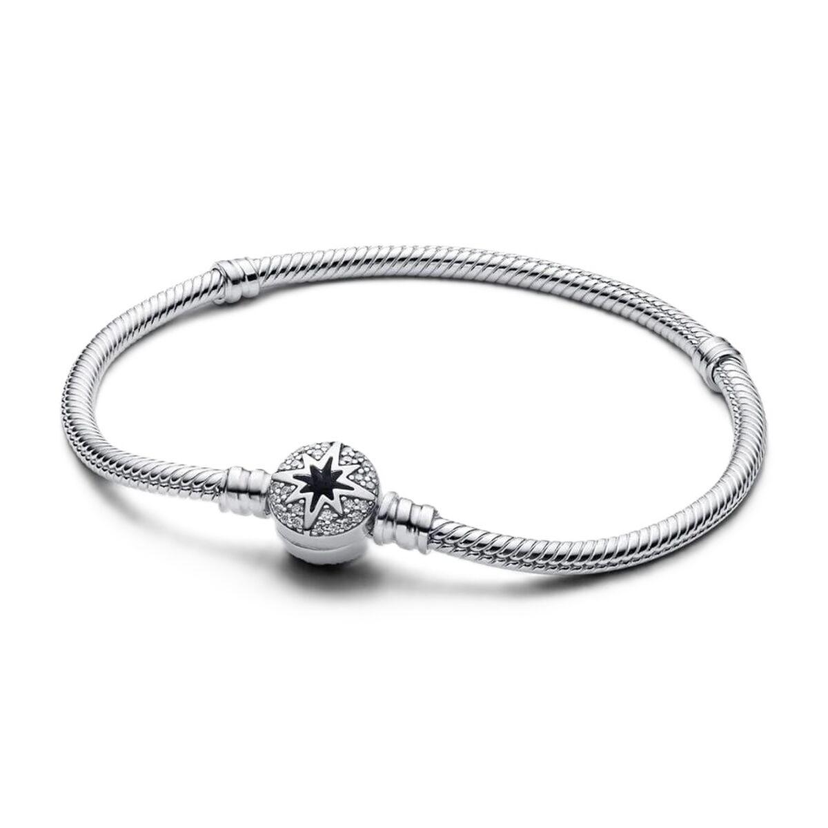 Pandora armbånd til kvinder 21 cm - sølvfarvet, 925 sterling (593584C01-21) billede