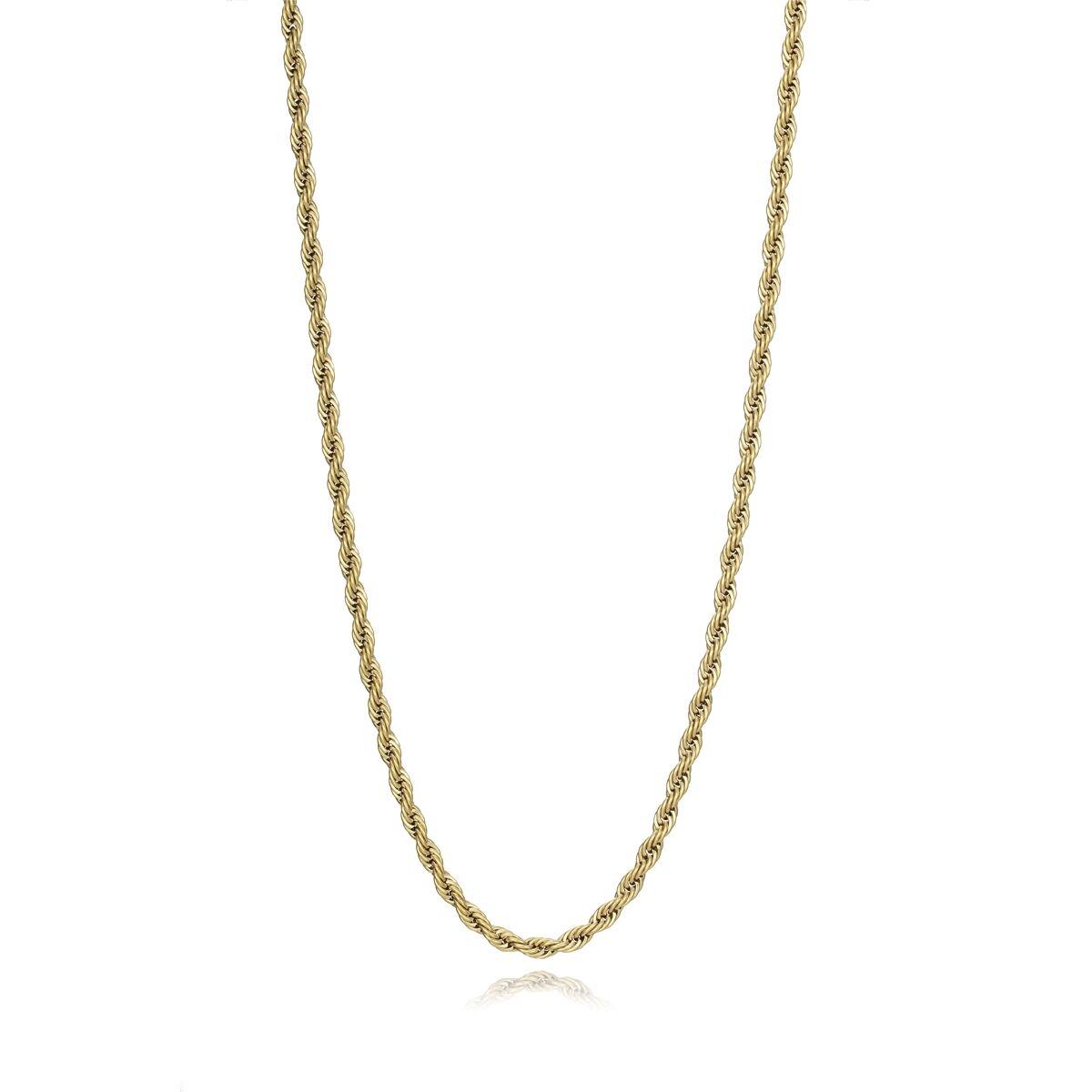 Halskæde til mænd 1479C01012 - flettet kæde