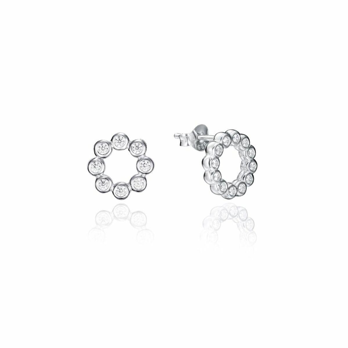 Øreringe til kvinder 71034E000-38 - elegante cirkelstuds billede