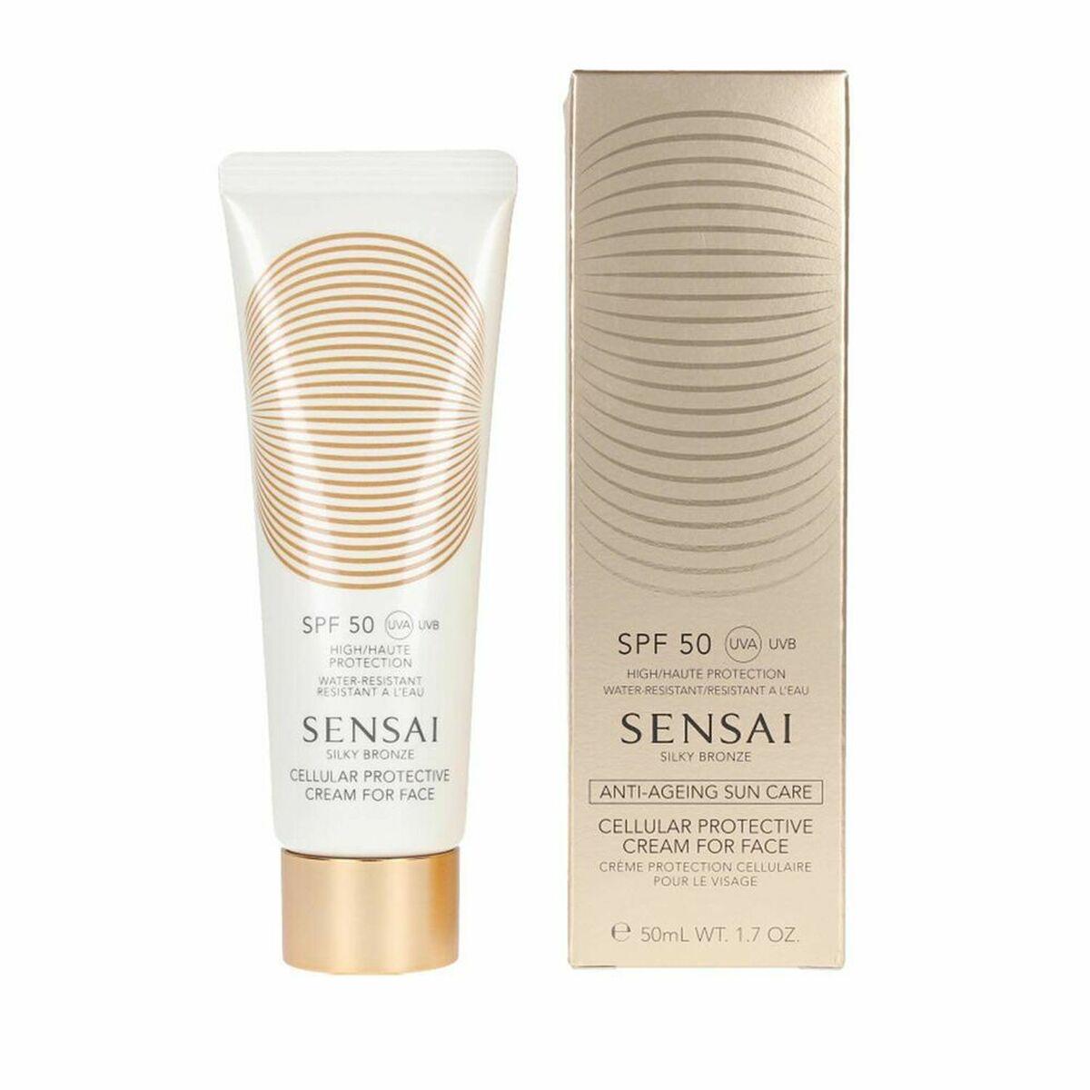 Sensai Silky Bronze Cellular Protective Cream Face SPF 50 - 50 ml