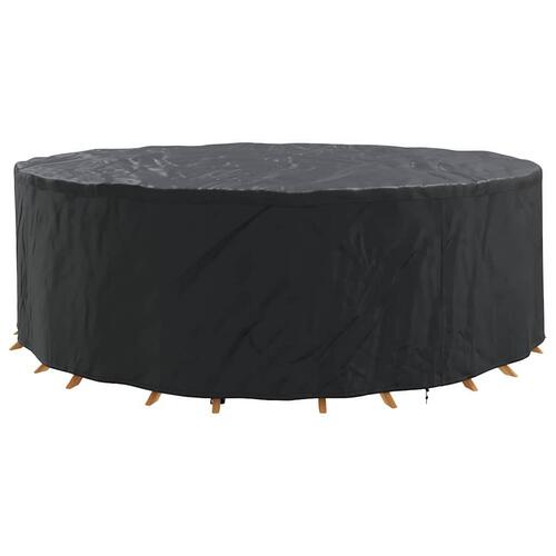 Overtræk til havemøbler Sort 279 x 279 x 85 cm 210D stof