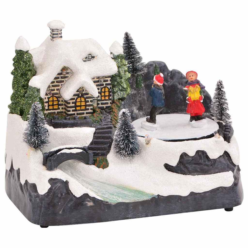 Jule Borddekoration Flerfarvet 16 x 11.5 x 13 cm Plastik