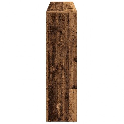 Bogreol/rumdeler i konstrueret træ - 137,5 × 29 × 103,5 cm, antikt træ