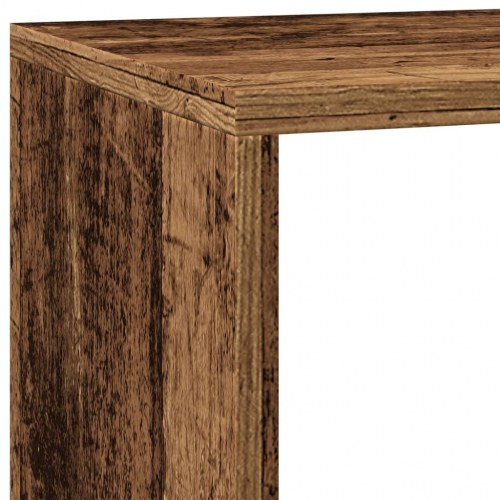 Bogreol/rumdeler i konstrueret træ - 137,5 × 29 × 103,5 cm, antikt træ