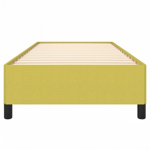 Sengeramme 90x200 cm stof grøn