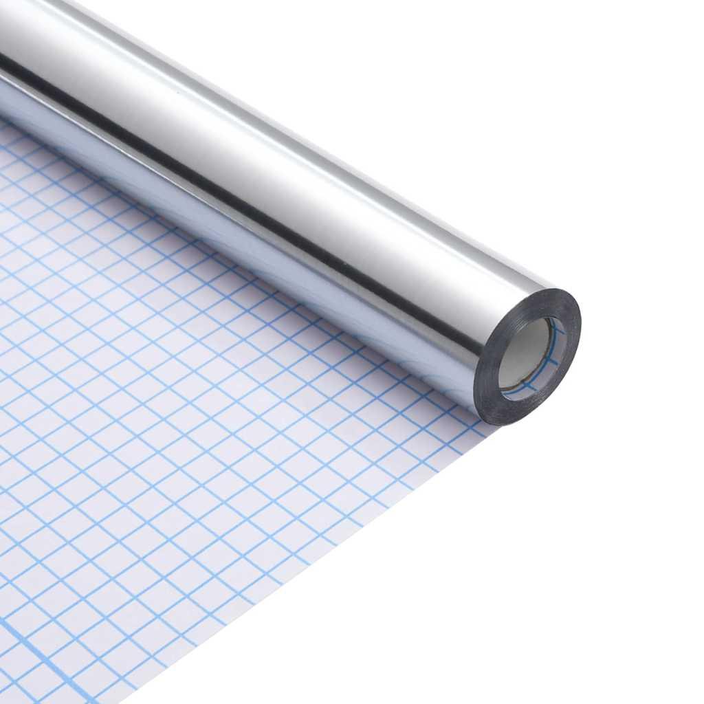 Møbel Sticker Andet Sølv 90 x 500 cm PET