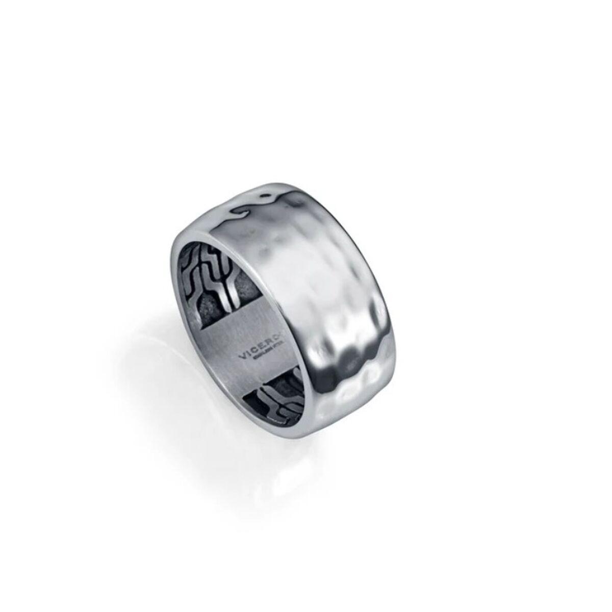 Herre ring - sølvfarvet, str. 26, 925 sterling sølv billede