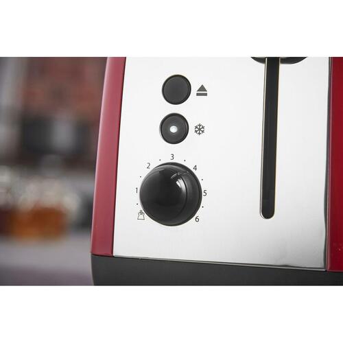 Brødrister Russell Hobbs 26554-56 - rød, 2 sprækker