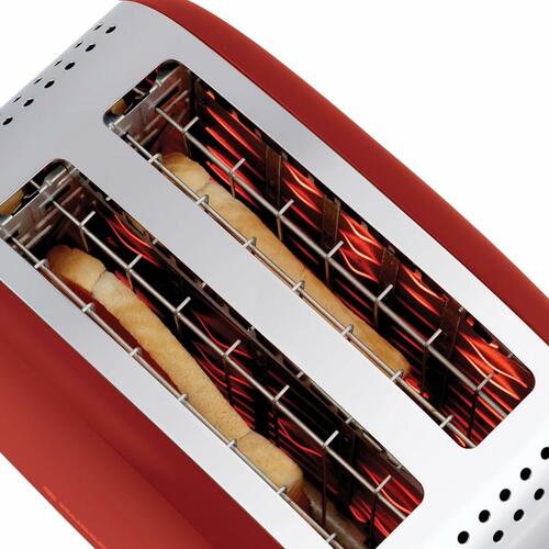 Brødrister Russell Hobbs 26554-56 - rød, 2 sprækker