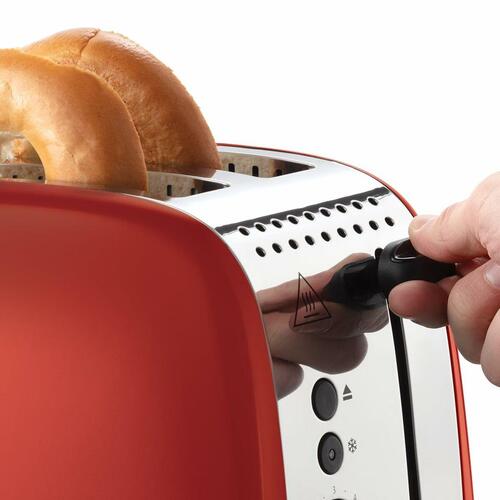 Brødrister Russell Hobbs 26554-56 - rød, 2 sprækker