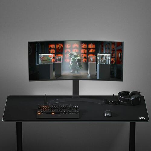 Musemåtte til gaming SteelSeries QcK 3XL - sort 122 × 59 cm