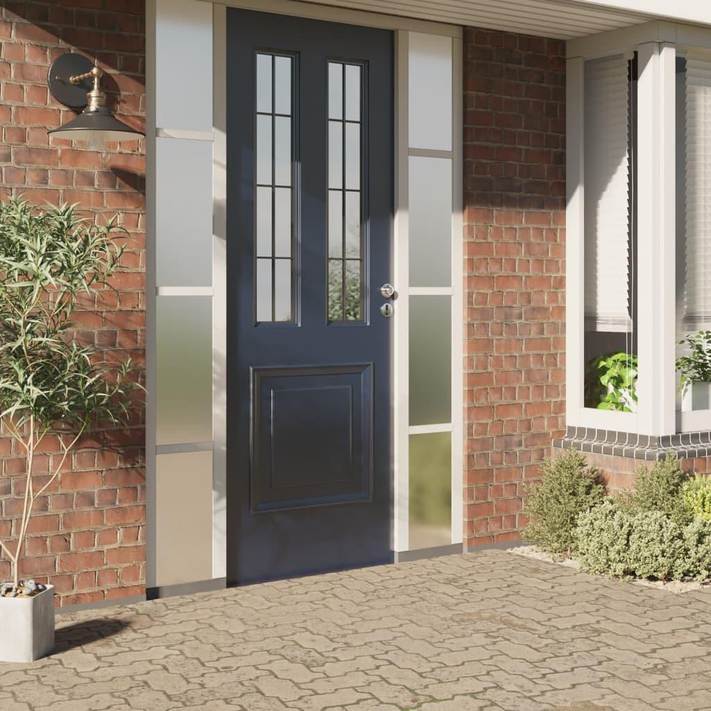 Solfilm 5 stk. reflekterende effekt PVC sølvfarvet