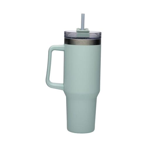 Termokop med låg Versa - grå krus til kaffe og vand