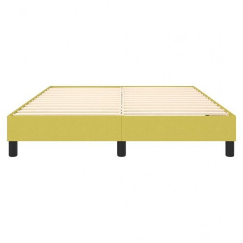 Sengeramme uden madras Grøn 140x200 cm Stof