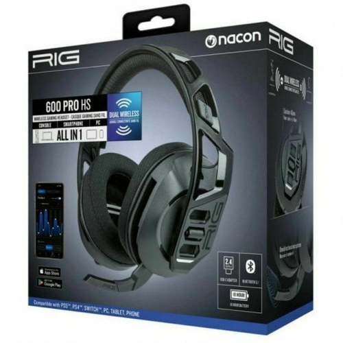 Gaming headset med mikrofon Nacon RIG 600 PRO HS - sort