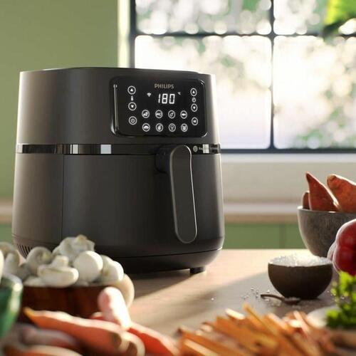 Airfryer Philips HD9285/93 - sort/grå 7,2 l, 2.000 W